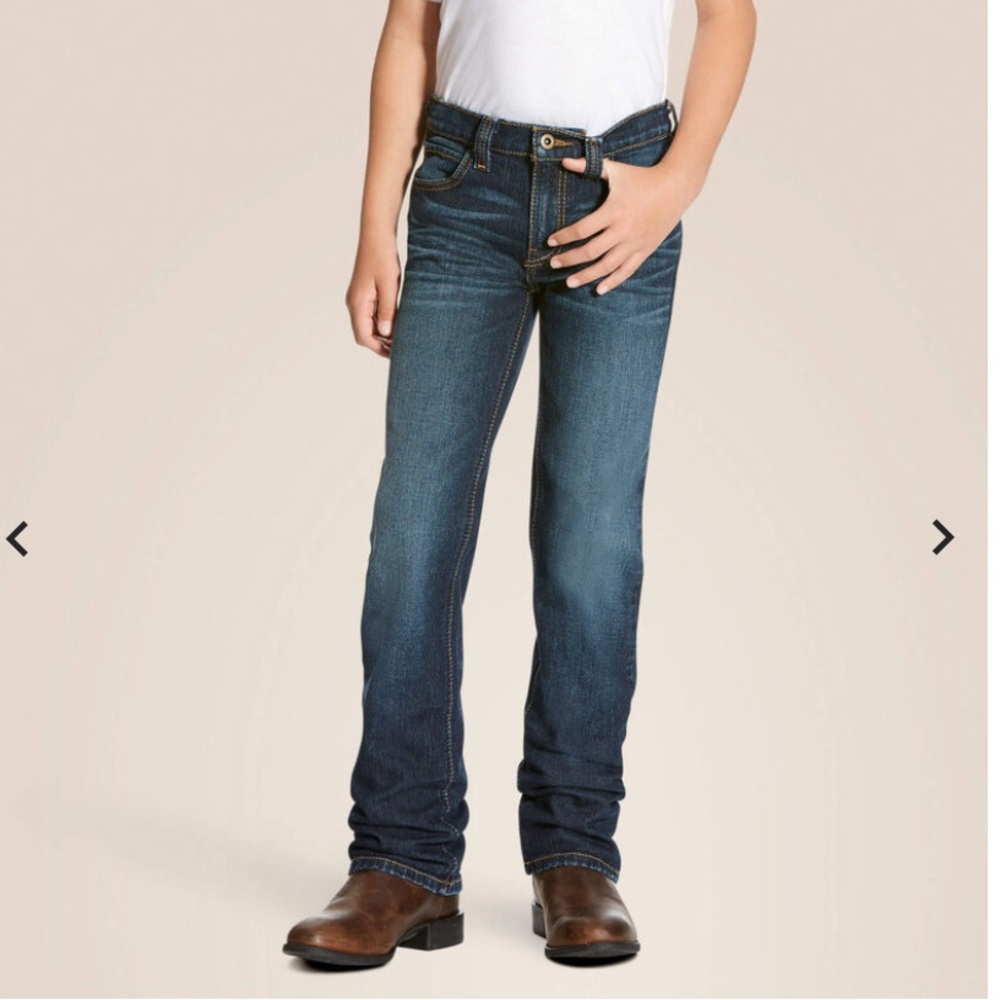 New with tags boys ARIAT jeans B5 slim fit stretch SIZE 10r